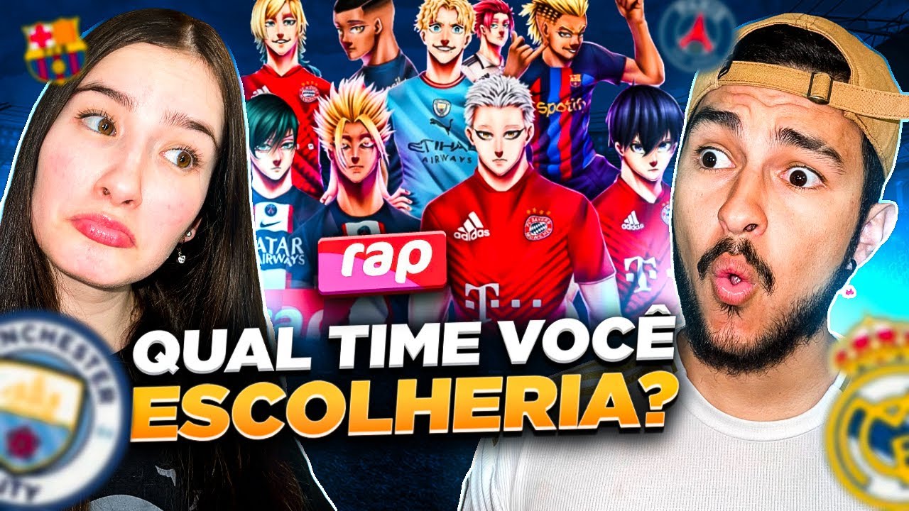 Rap dos melhores do mundo Trap | Pejota (Blue Lock) | React #70