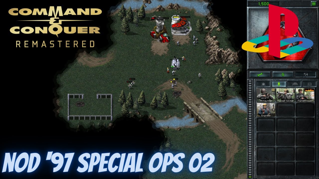 Command & Conquer Remastered — Миссии для консолей — NOD '97 SPECIAL OPS 02 (Hard)