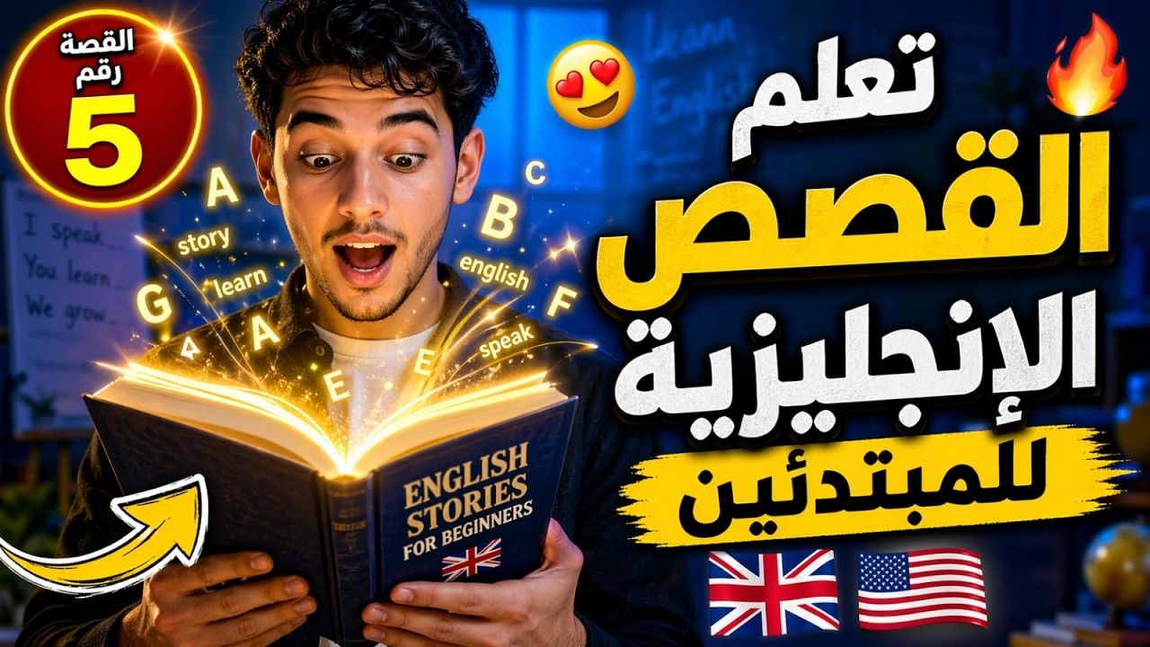 قصة قصيرة (5) باللغة الإنجليزية مع الترجمة للعربية | تعلم الإنجليزية من خلال قصص ممتعة ومفيدة
