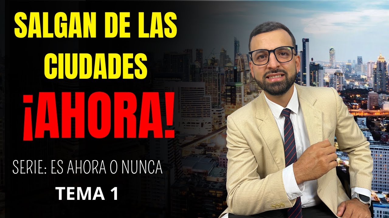 ¡SALGAN DE LAS CIUDADES AHORA! - Predicacion Cristiana 2025 - Fé y Profecía