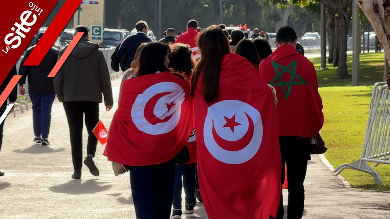 تونسيون ومغاربة معا: نشجع المنتخبين معا والأجواء رائعة وكل شيء جميل في المغرب