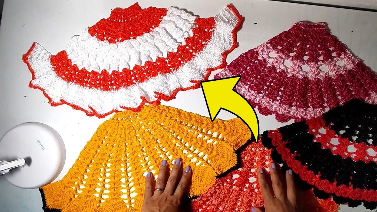 Transforme Panos de Prato em Elegantes Saias de Boneca Dicas Infalíveis! #panosdepratos #crochet