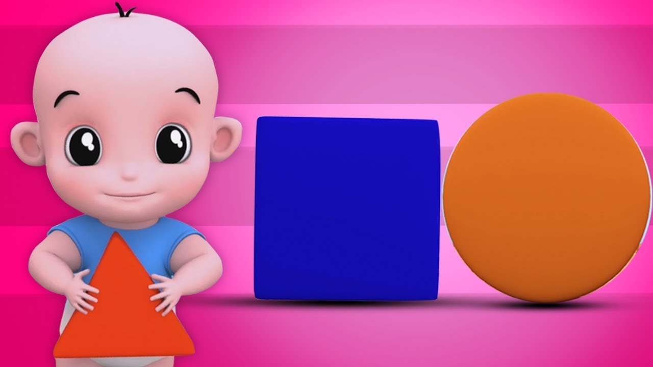 forma canzone per bambini | imparare per bambini | impara diverse forme | Shape Song | Preschool Fun
