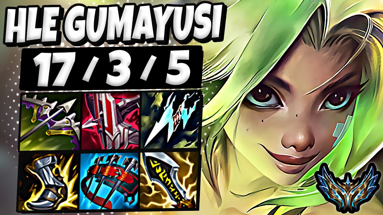 HLE Gumayusi Zeri vs Senna [ ADC ] Korea Challenger 1735 LP | Patch 26.5