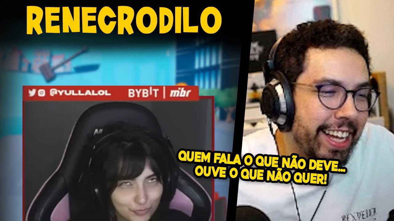 ACABARAM COM A YULLA KKKKKKKKKKKKKKK | YETZ REACT RENECRODILO