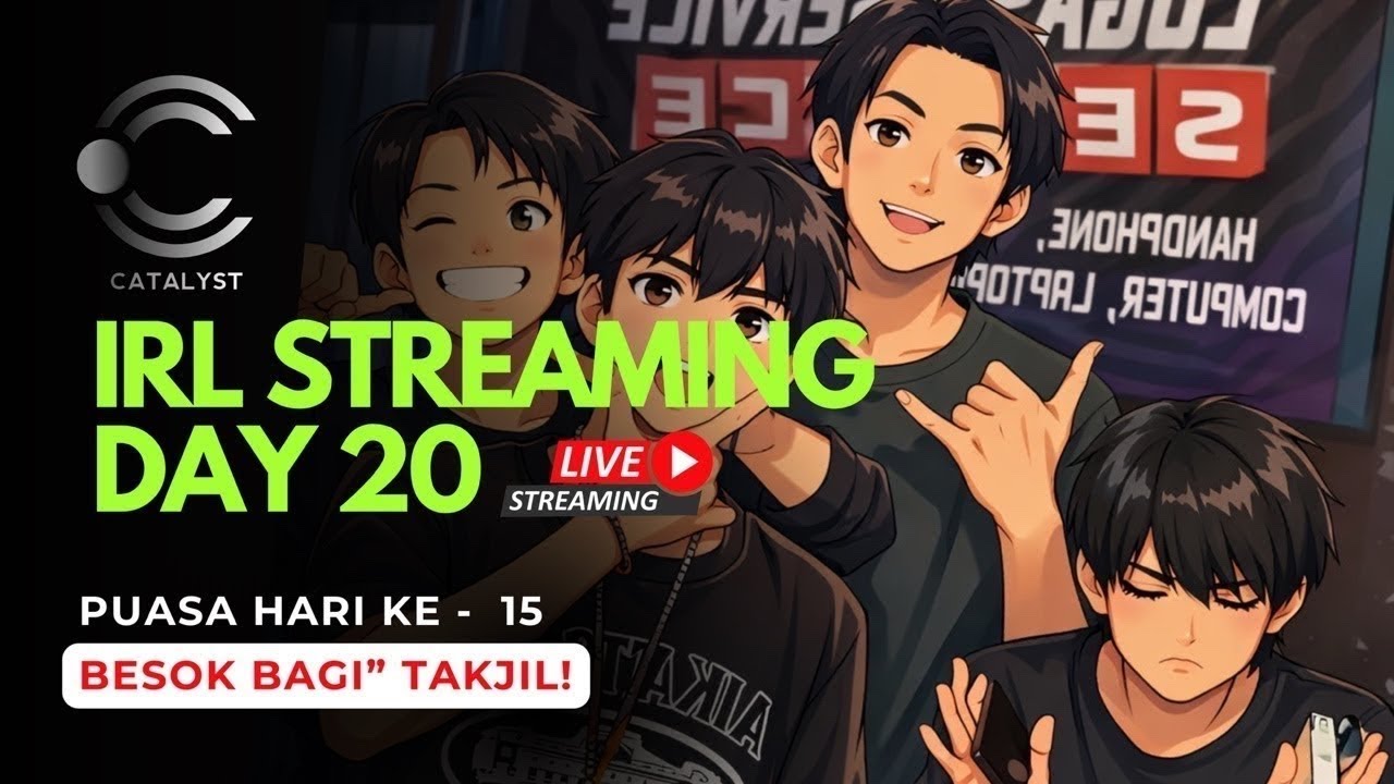 Day 20 Part 2 IRL Streaming | Sore Bagi Bagi Takjil