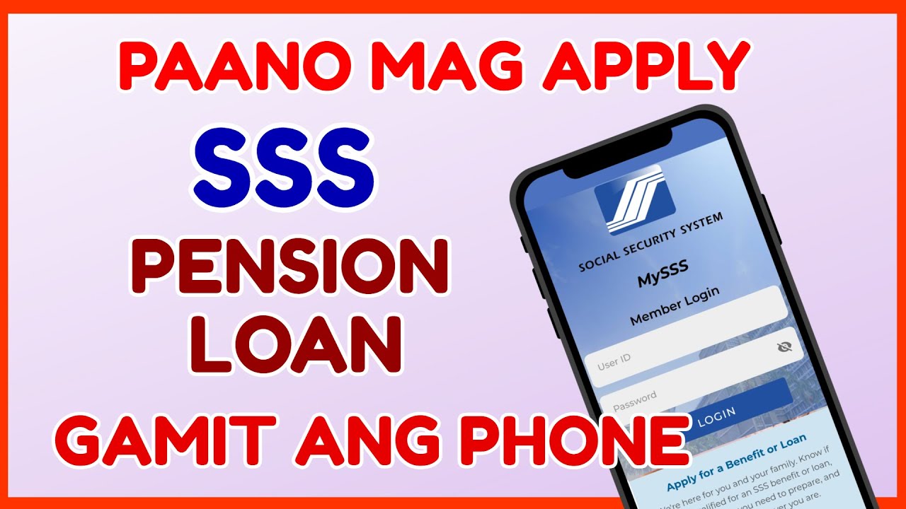 SSS Pension Loan Online: Paano mag Apply ng Pension Loan sa SSS gamit ang Phone SSS Online Loan?