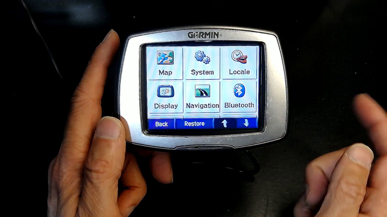 Tutorial on using Garmin StreetPilot C510, C520, C530, C550, and C580 GPS Navigation System