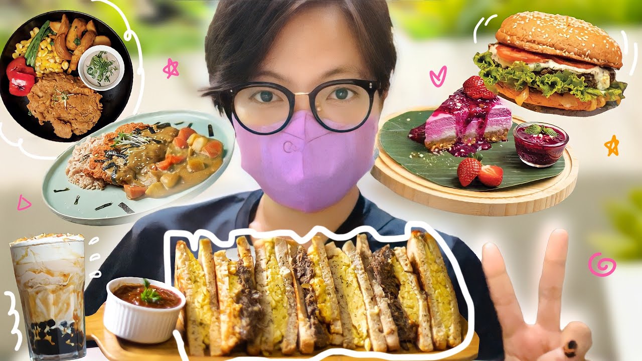 I Tried Every Dish at BURGREENS: The Largest Vegan Chain in Jakarta Indonesia!