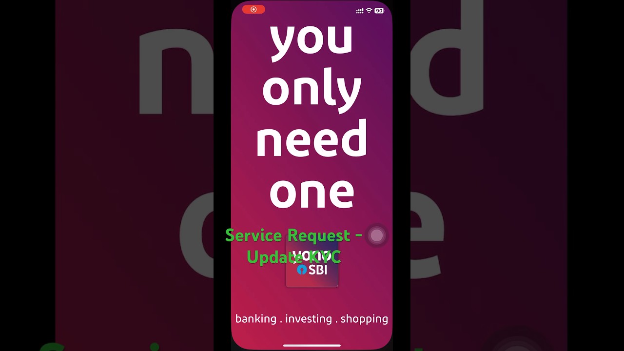 KYC UPDATE IN YONO APP |YONO ME KYC KARE | GHAR BAITHE BAITHE KYC #bank #sbi #sbiyono #bankingforall