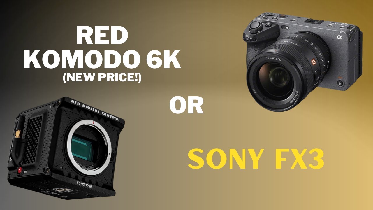 RED Komodo 6K против Sony FX3 — что выгоднее? (Для начинающих)