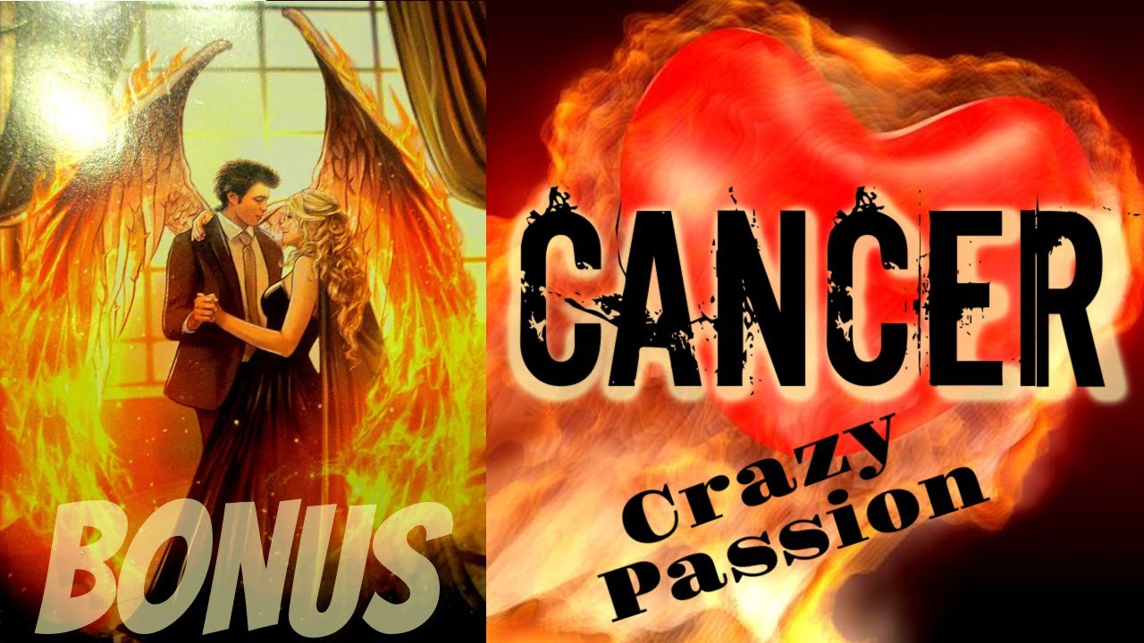 CANCER BONUS VALENTINES! Both of you burning with passion for each other! LOVE TAROT