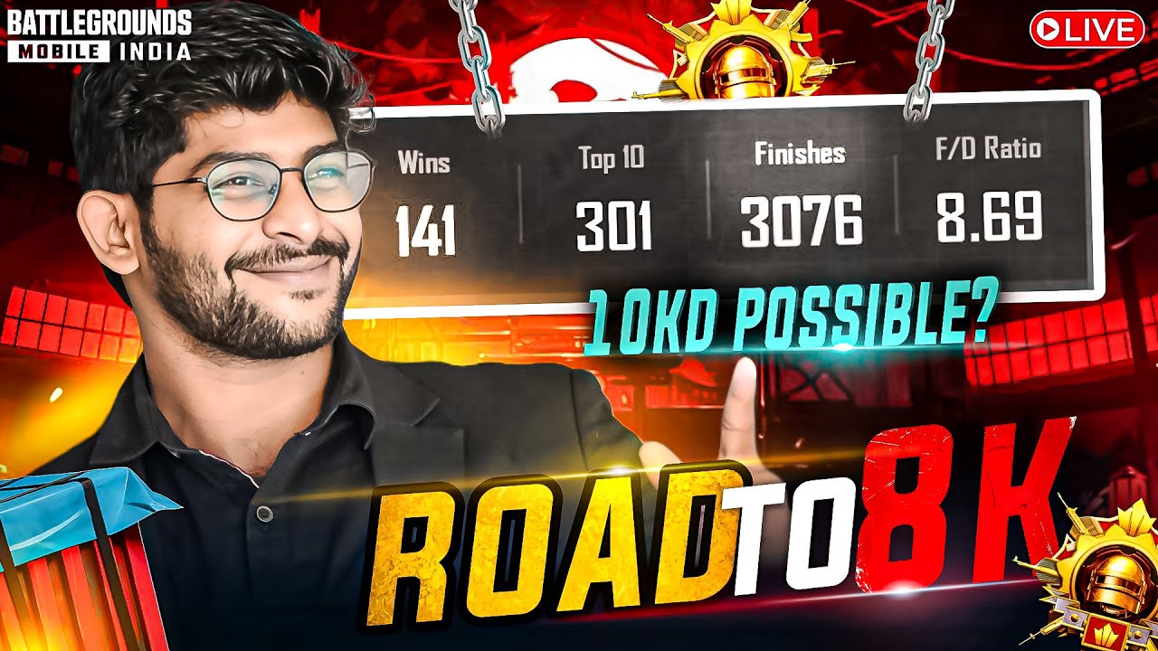 🔴 BGMI LIVE தமிழ் - Road to 8,000 Subs ❤️ #bgmitamil #dgpyt #shorts #ytshorts #yt #shortsfeed #pubg