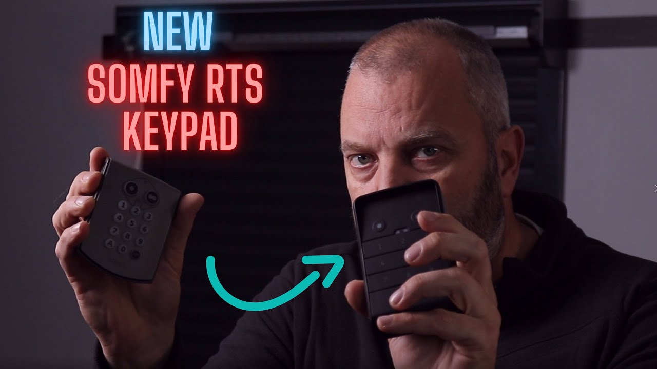 The new Somfy Keypad RTS - indepth look and comparison