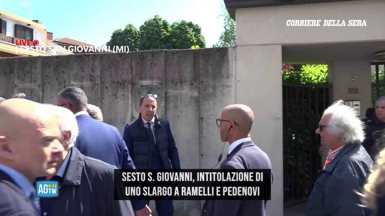 Sesto S. Giovanni, intitolazione di uno slargo a Ramelli e Pedenovi