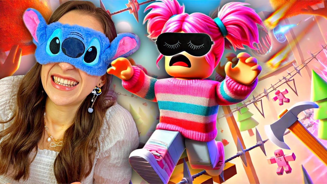 PRZECHODZE OBBY BEZ PATRZENIA!!