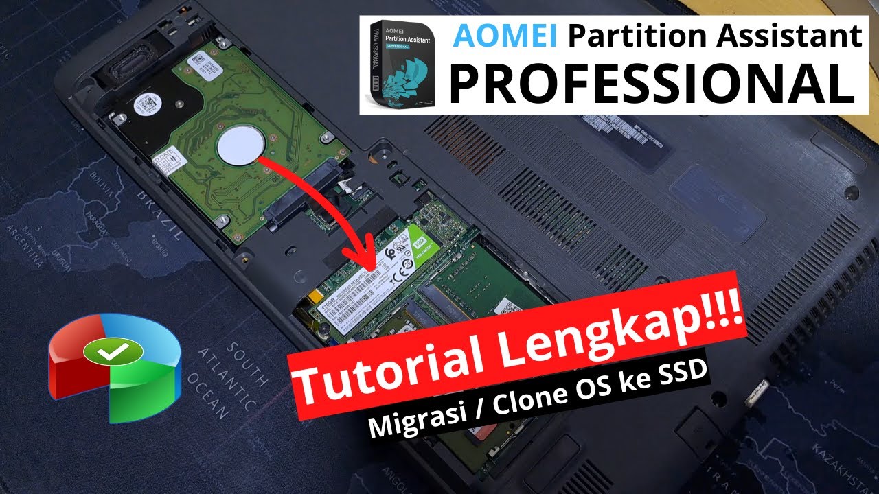 Tutorial Lengkap Migrasi/Clone OS ke SSD Menggunakan AOMEI Partition Assistant Professional