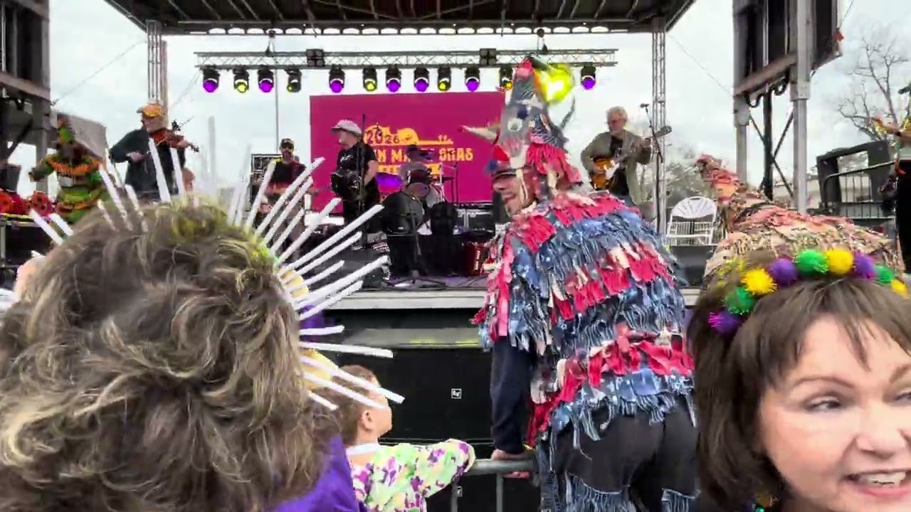 Steve Riley and the Mamou Playboys, Eunice Mardi Gras 2026, Chanson de Mardi Gras