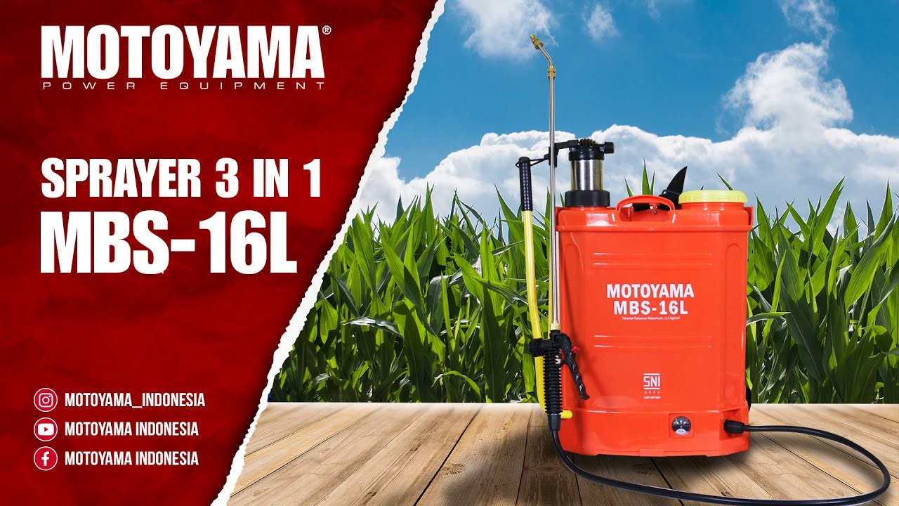 WAJIB PUNYA!!! SPRAYER MBS 16L (3 IN 1) | SOLUSI UNTUK PERTANIAN DAN PERKEBUNAN