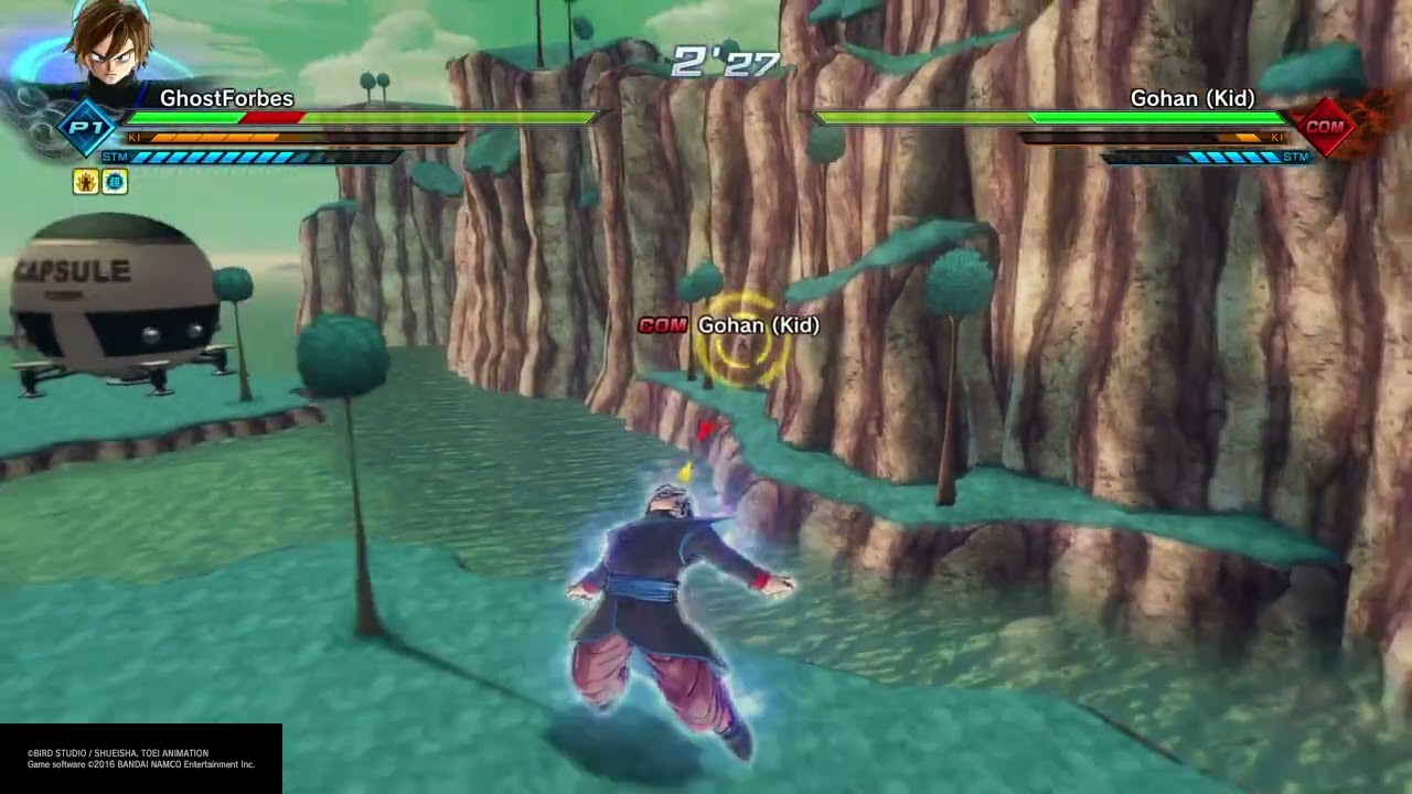 Dragon ball xenoverse 2 fighting kid Gohan 