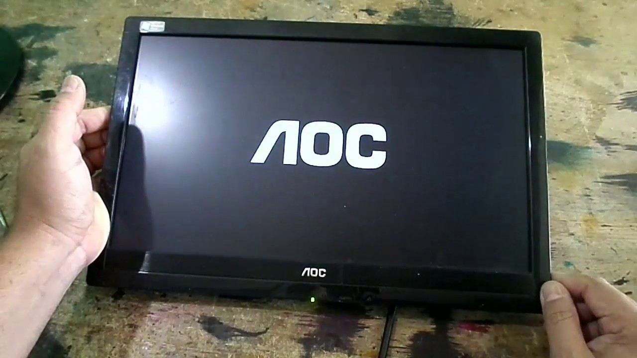 Recuperando Monitor AOC