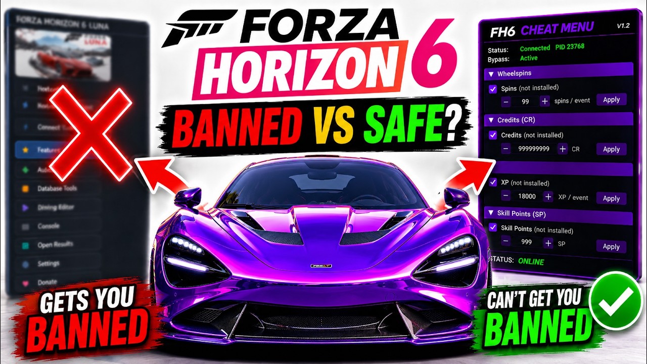 Is this Forza Horizon 6 Hack actually undetected? Undetected Forza Horizon 6 Cheats