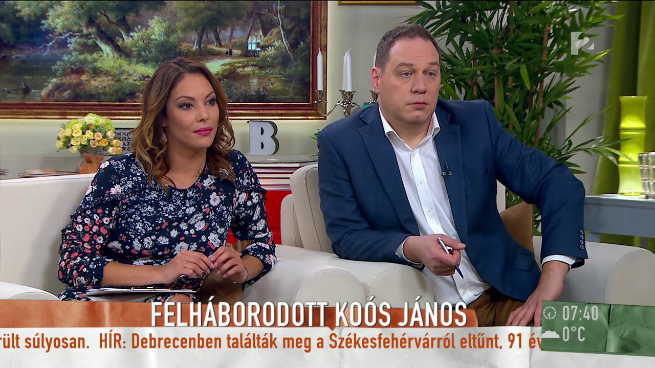 Koós Jánost a piacon szembesítették a róla szóló hamis címlapokkal - tv2.hu/mokka