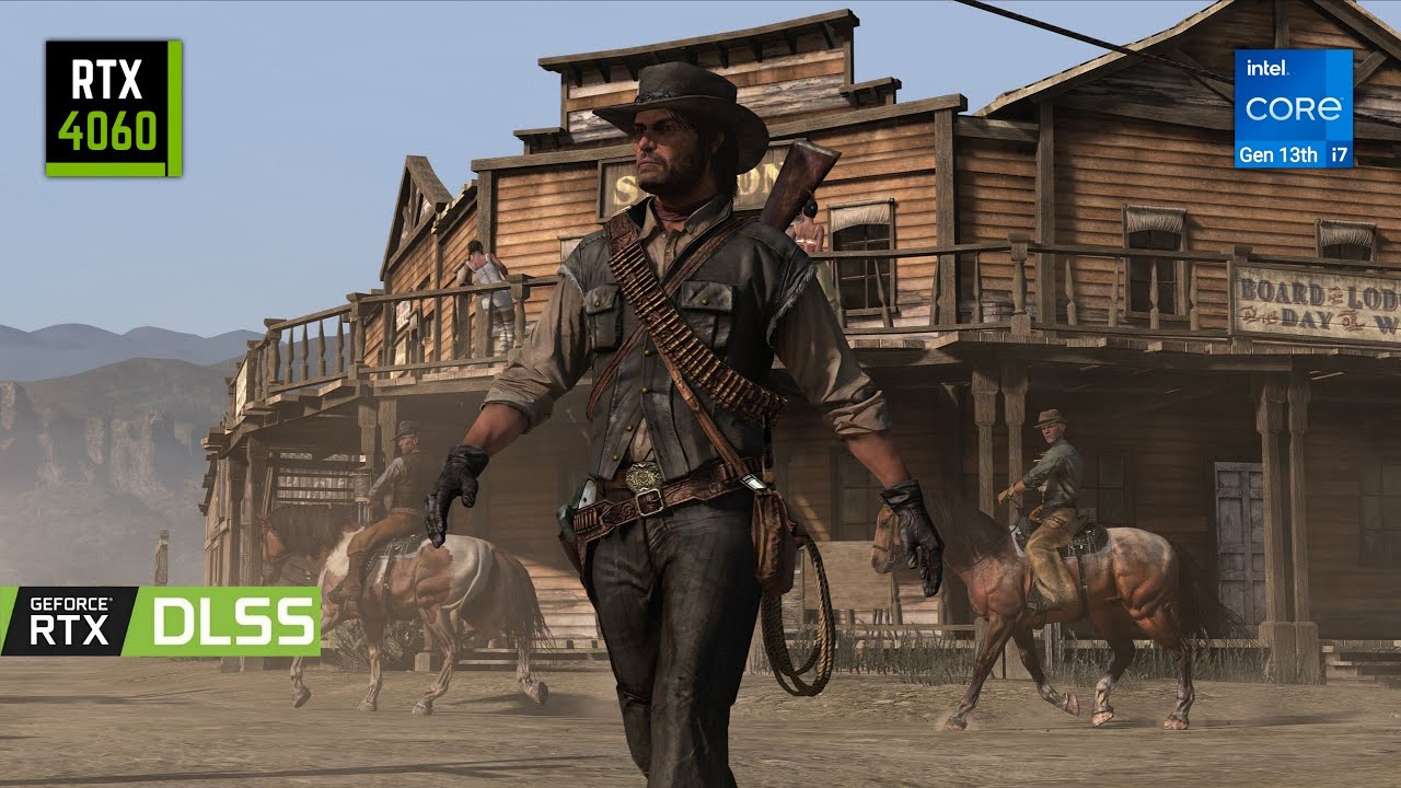 Red Dead Redemption | RTX 4060 | intel i7 Gen13th