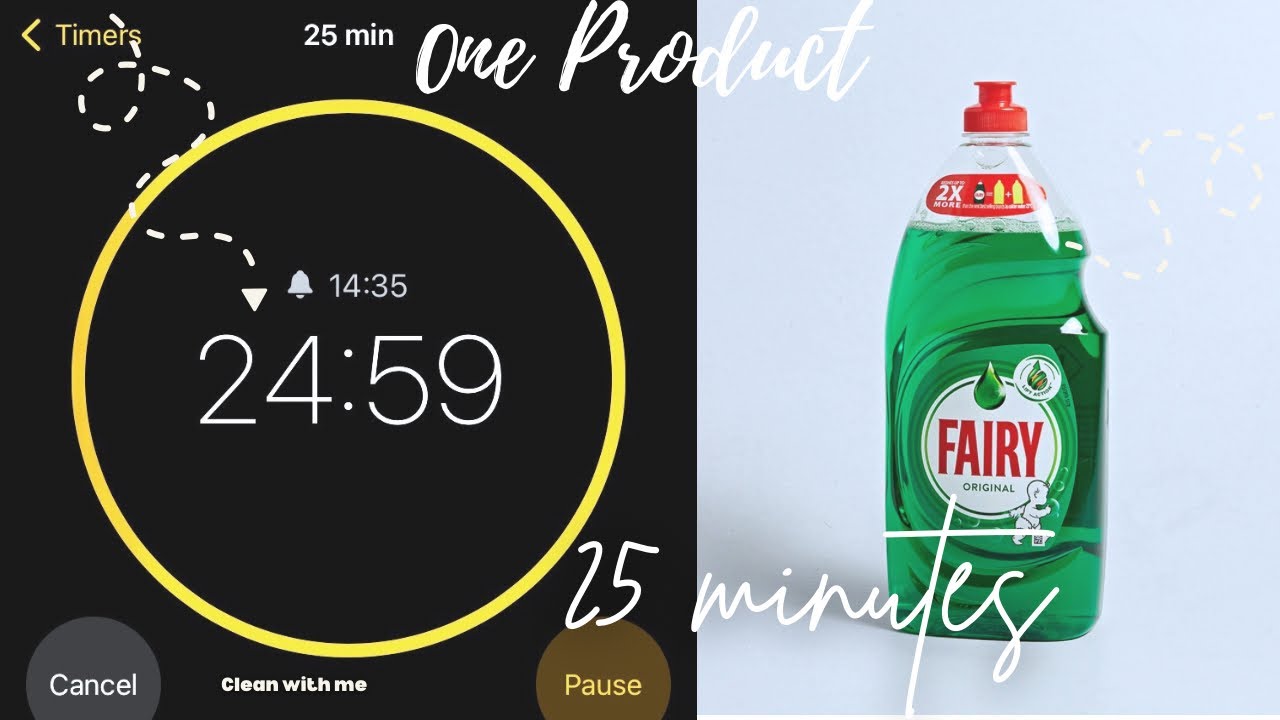 20 minutes cleaning | Quick 20 minute cleaning around the house | One product  20 minutes to clean