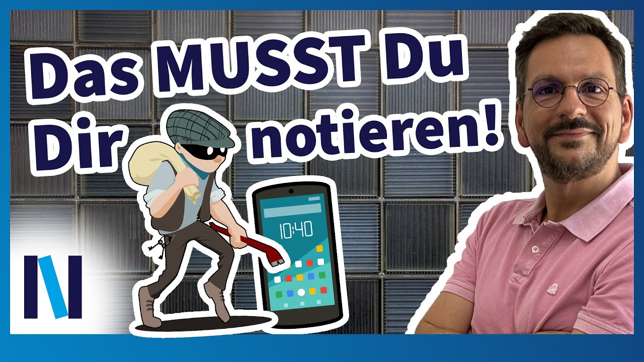 Smartphone-Klau: Warum wir uns jetzt diese Nummer aufschreiben müssen - und weitere Tipps
