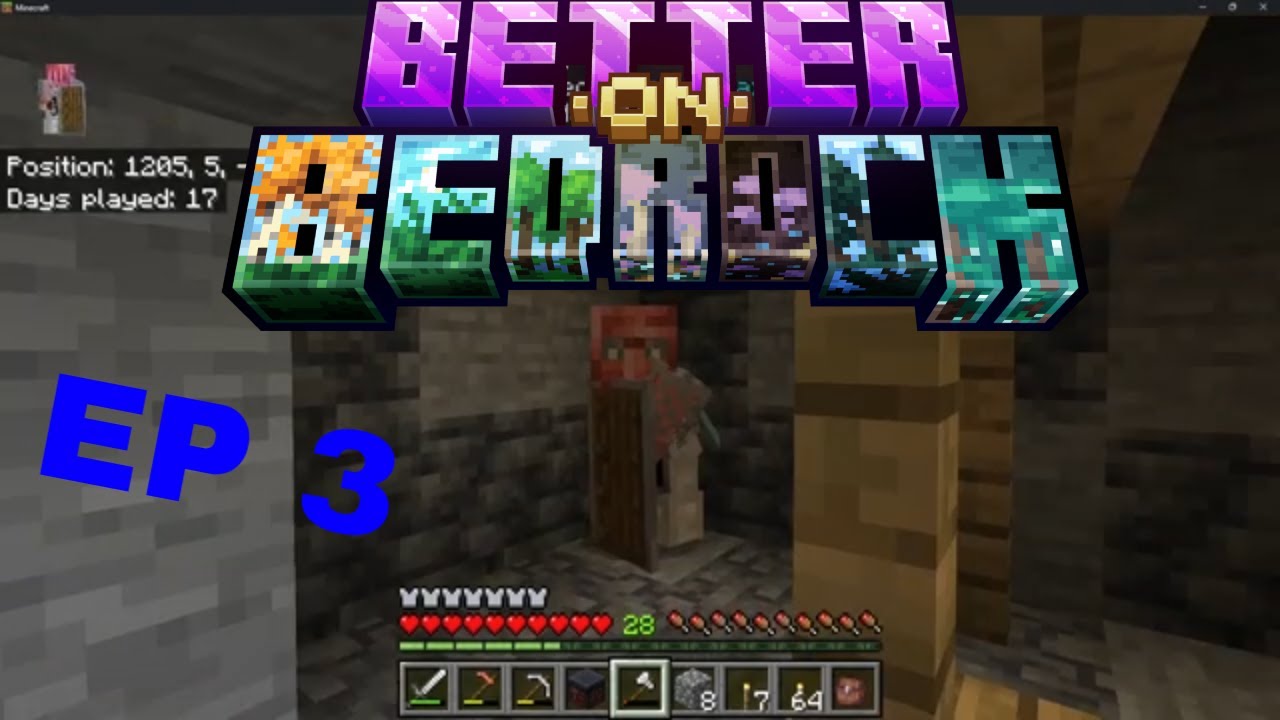 Let's Play Minecraft Better on Bedrock Market Place Map  EP 3