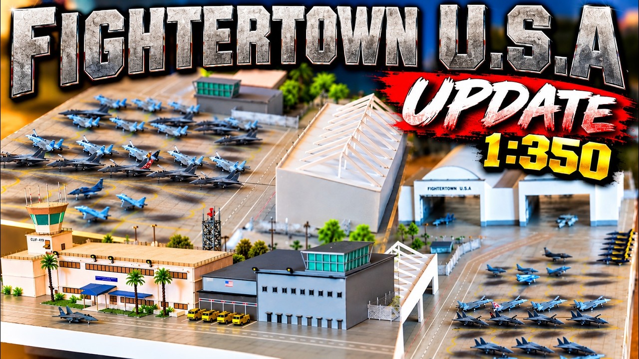 Building the FIGHTERTOWN U.S.A. &ndash; NAS MIRAMAR 1:350 UPDATE!