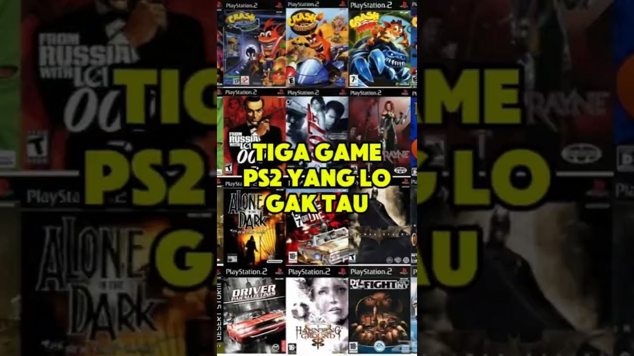 3 game ps2 yg mungkin lo gak tahu| #shorts