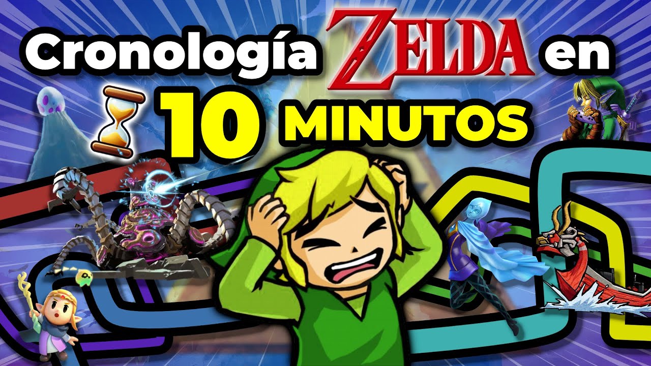 La Cronología de Zelda en SOLO 10 Minutos ⏳