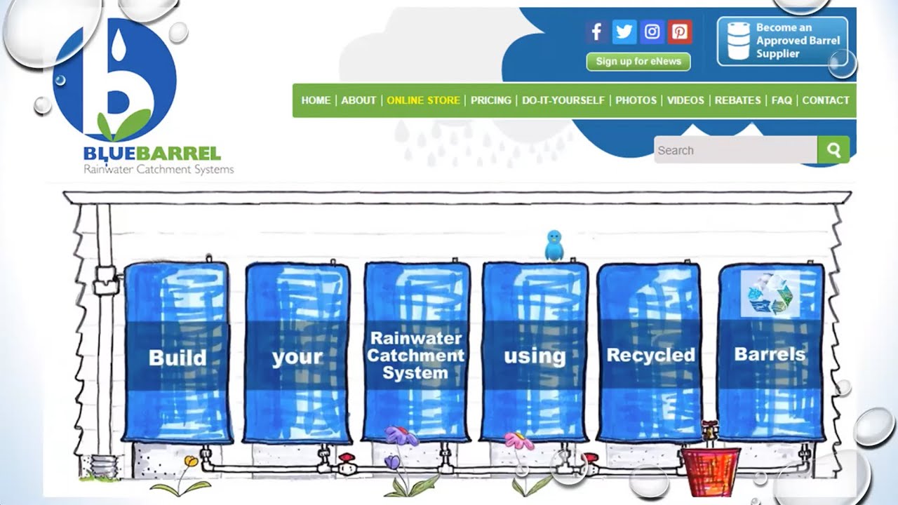 BlueBarrel Rainwater Catchment Systems