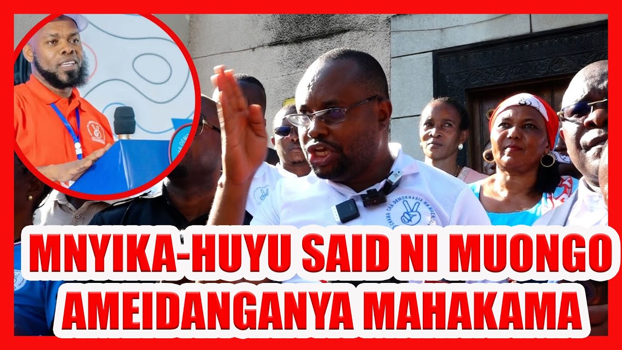 BALAA CHADEMA WACHARUKA MAHAKAMANI, MNYIKA AMSHUKIA ALIYEWAFUNGULIA KESI/ SUALA LA UDINI LATAJWA...