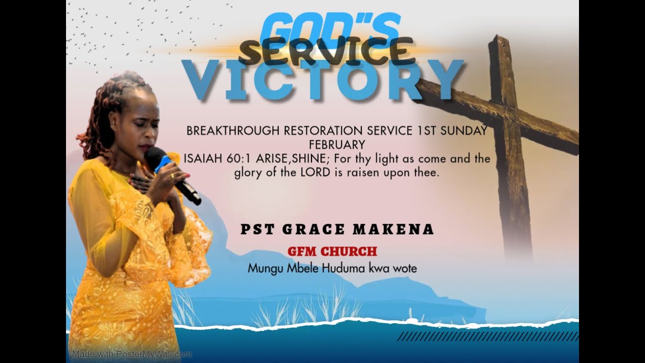 GFM WITH PASTOR MAKENA || GODS VICTORY SUNDAY SERVICE