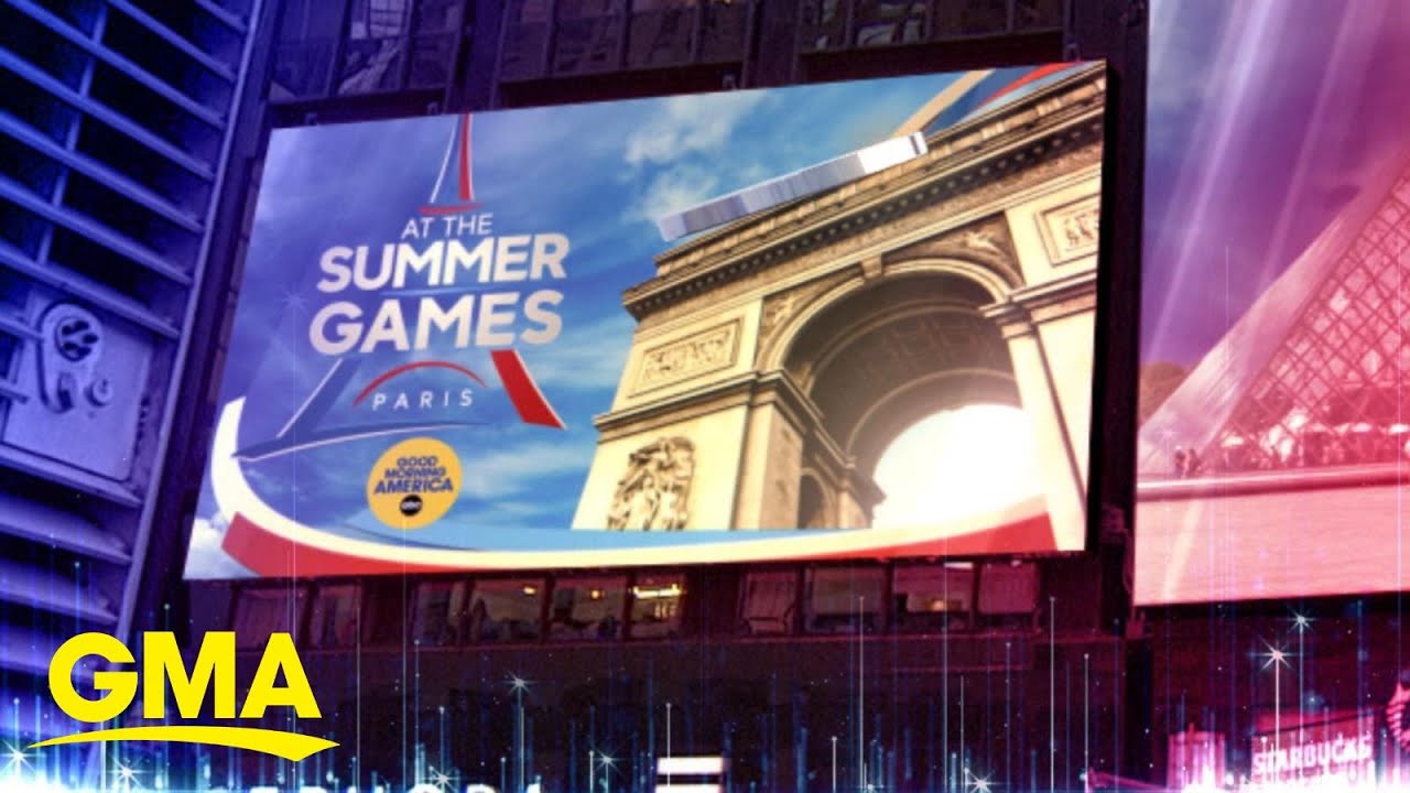 'GMA' marks the start of Paris Olympics