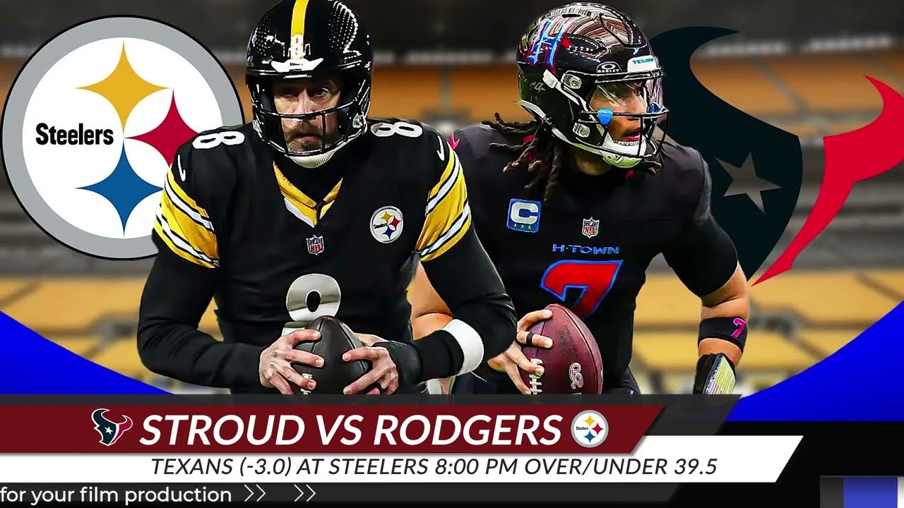 Tre Larkins previews a matchup in the AFC between the Houston Texans and Pittsburgh Steelers | WG 