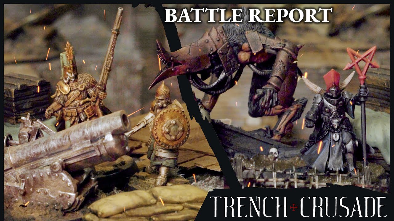 Heretic Legion vs Defenders of the Iron Wall - Trench Crusade Battle Report - Relic Hunt