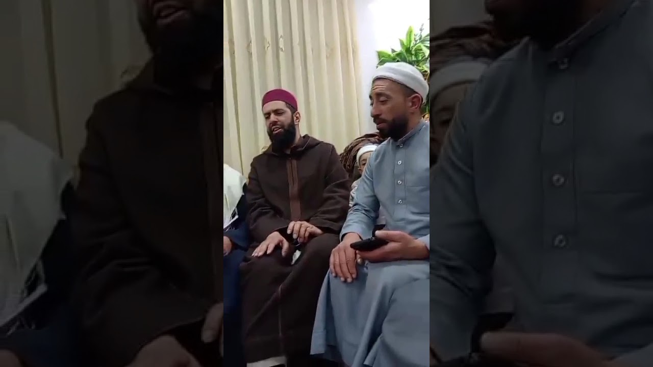 من منزل أخونا الشيخ محمد أبو الخير الضامن في بلدة حاتم بمحافظة اربد .