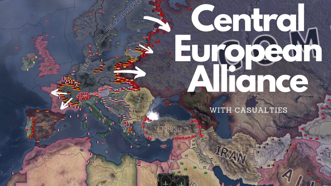 Central European Alliance - HOI4 Timelapse