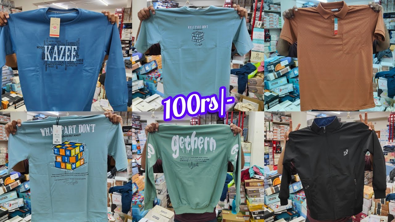 chikpete bangalore wholesale men's t shirts, night wear collections