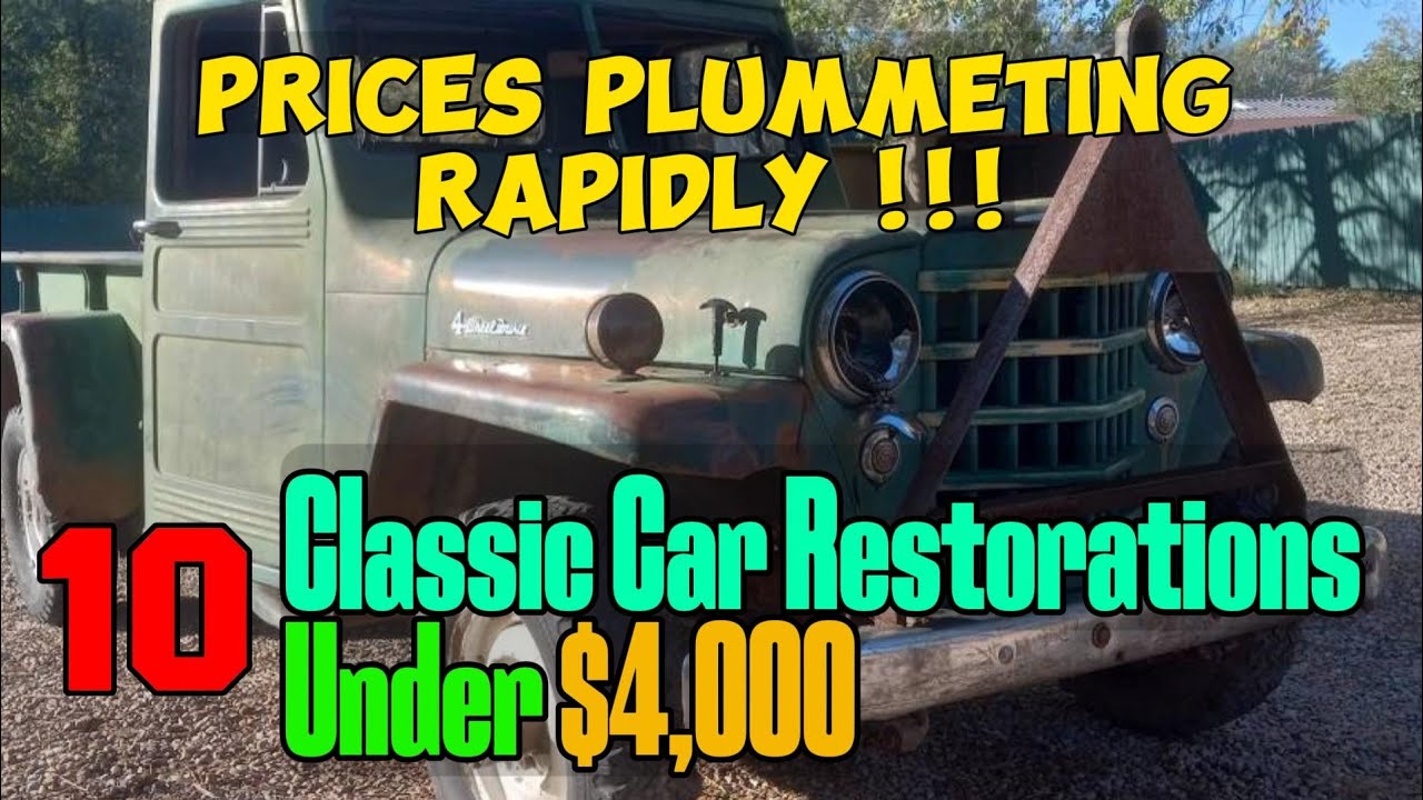 Epic Classic Car Finds on Craigslist Under $4,000 | Your Next Restoration Project!