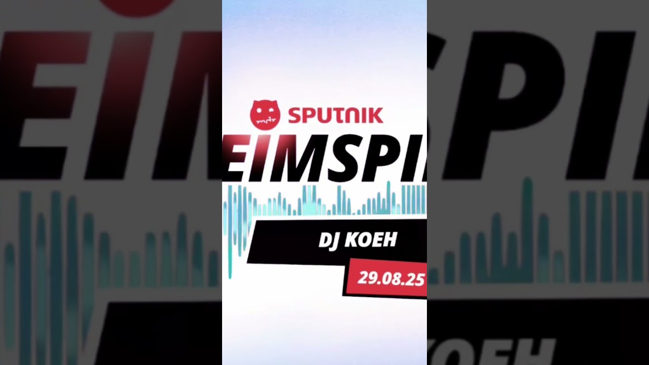 Dj KoeH - live dj set @ MDR SPUTNIK (Heimspiel) - 29.08.2025