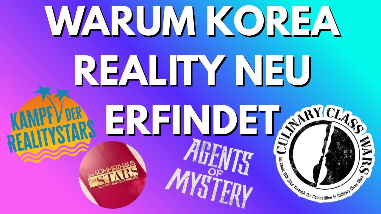 K-REALITY erklärt: Die spannendsten Shows aus Korea | Part 1