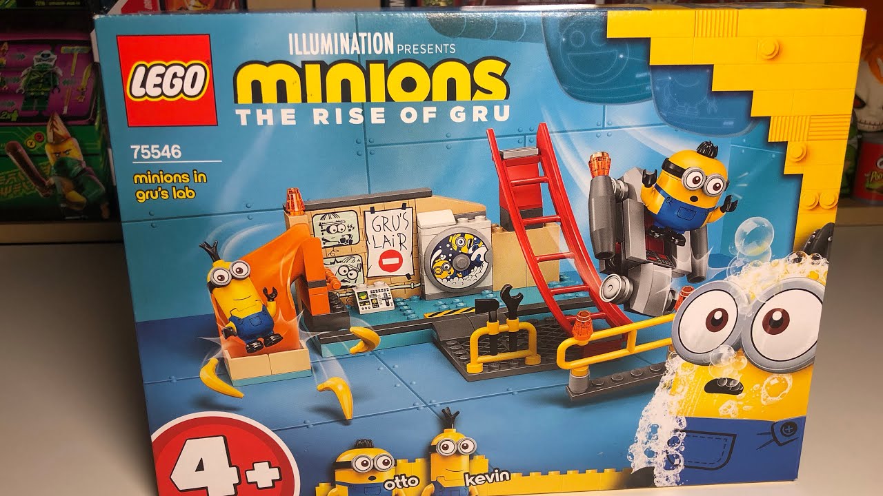 ЛЕГО МИНЬОНЫ / НОВЫЙ СУПЕР НАБОР 75546 / MINIONS IN GRU LAB