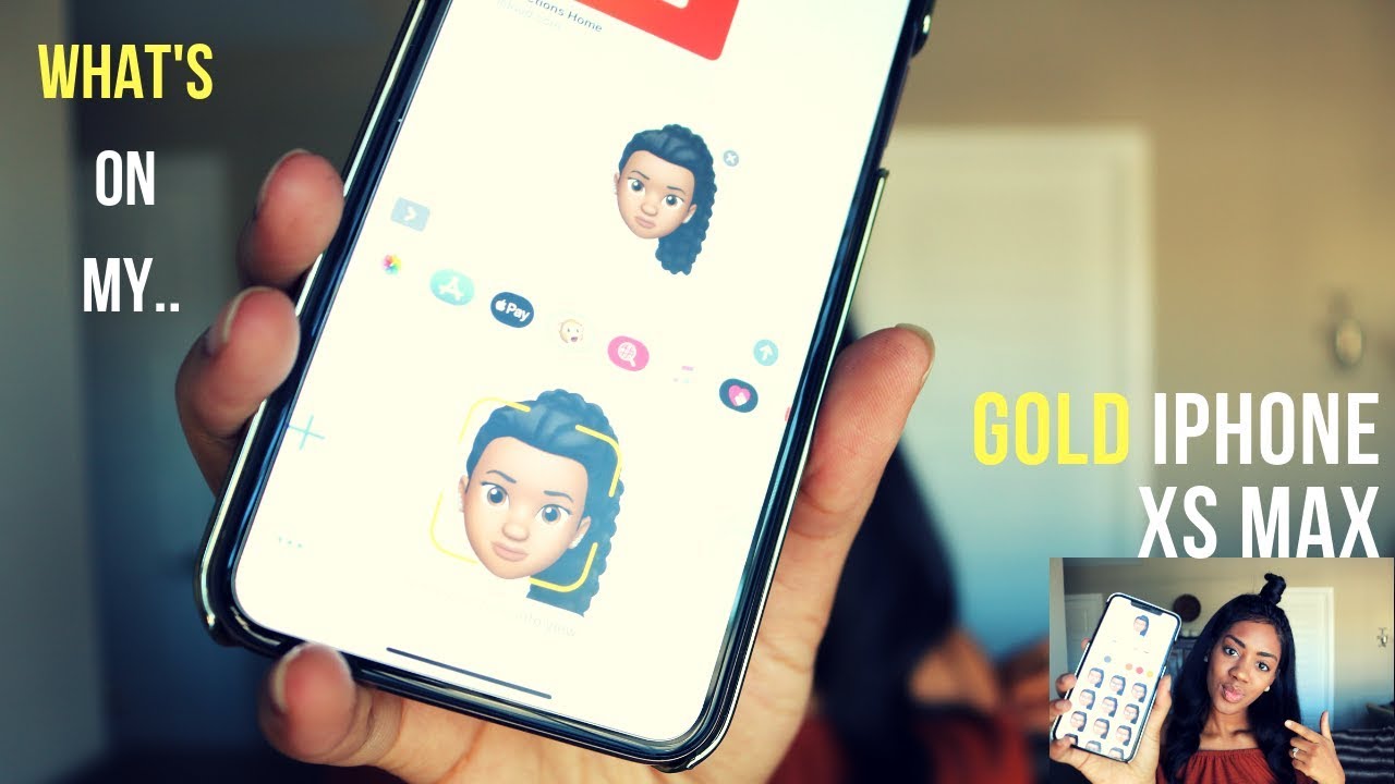 WHATS ON MY GOLD IPHONE XS MAX: NEWEST IPHONE 2018 l FAVORITE APPS