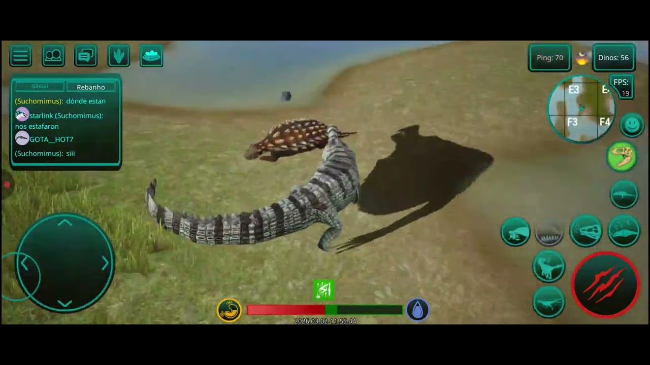 Jogando como sarco adulto 