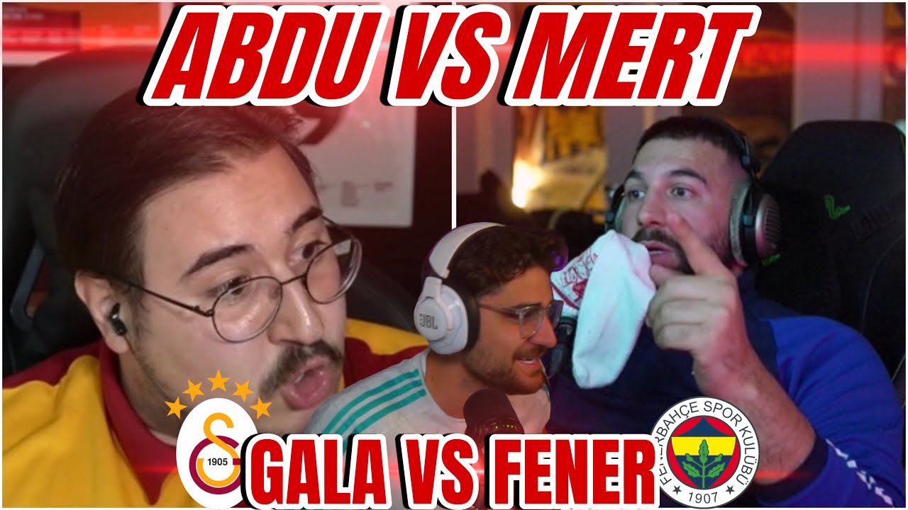 GALA VS FENER!!!🤔🤣 ABDU VS MERT!🤣 MERT ZIEH DIE JACKE AUS!😡 ELI LF😂